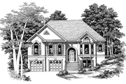 Traditional Style House Plan - 3 Beds 2 Baths 1717 Sq/Ft Plan #927-114 