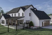 Modern Style House Plan - 4 Beds 4 Baths 3469 Sq/Ft Plan #455-504 