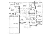 Country Style House Plan - 4 Beds 3 Baths 2994 Sq/Ft Plan #17-3315 