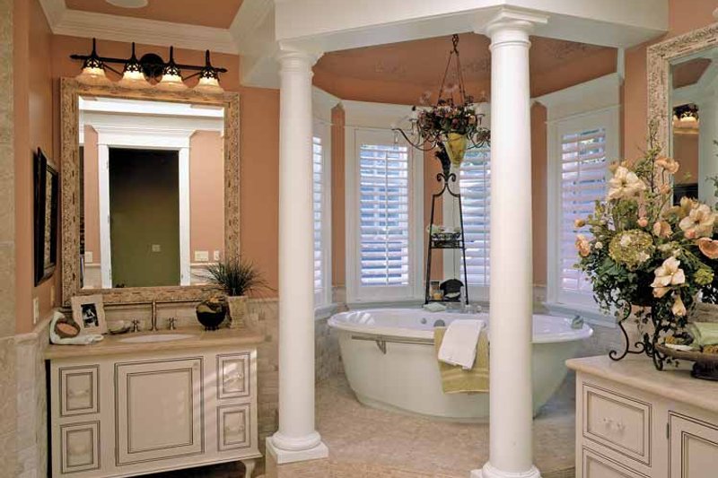 Architectural House Design - Interior - Master Bedroom for Victorian House Plan #132-255 - 4 bed, 4.5 bath