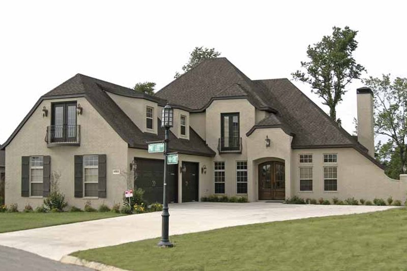 Home Plan - Exterior - Front Elevation 7 for Contemporary House Plan #11-273 - 4 bed, 2 bath