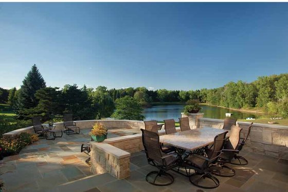 Exterior - Other Elevation 1 for Country House Plan #928-99 - 3 bed, 2.5 bath