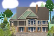 Craftsman Style House Plan - 4 Beds 4 Baths 2993 Sq/Ft Plan #929-982 