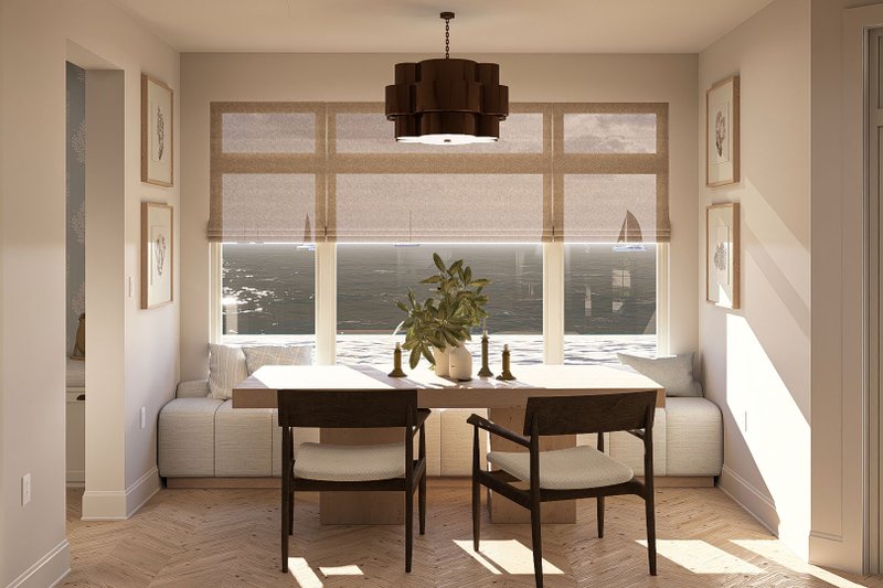 Architectural House Design - Interior - Dining Room for Cottage House Plan #455-210 - 4 bed, 3 bath