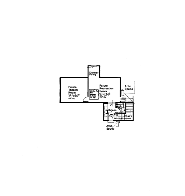 Home Plan - European Floor Plan - Other Floor Plan #310-1239