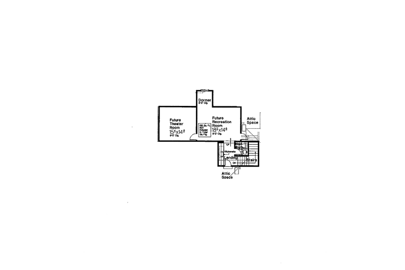 Architectural House Design - Floor Plan - Other Floor for European House Plan #310-1239 - 3 bed, 2.5 bath