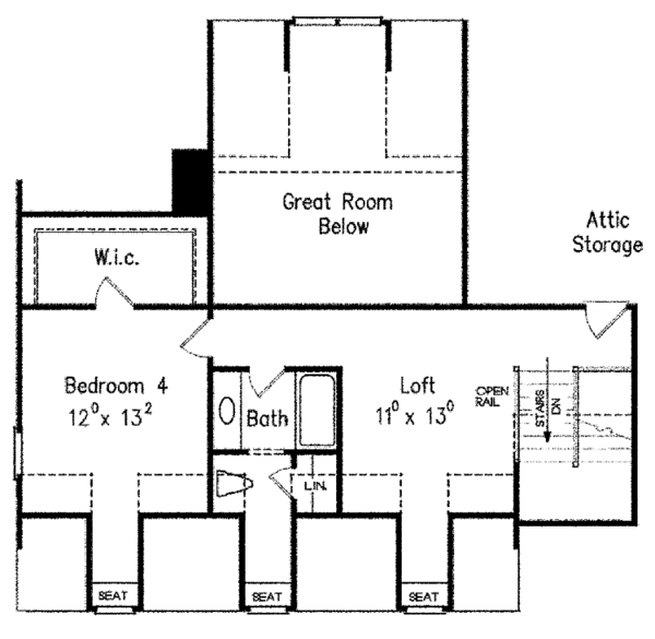 Country Floor Plan - Other Floor Plan #927-402