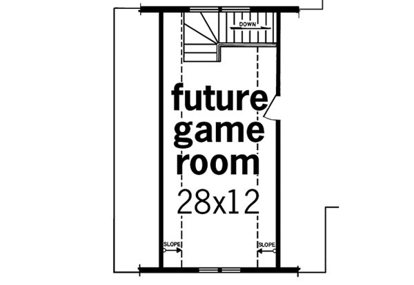 House Plan Design - Traditional Floor Plan - Upper Floor Plan #45-402