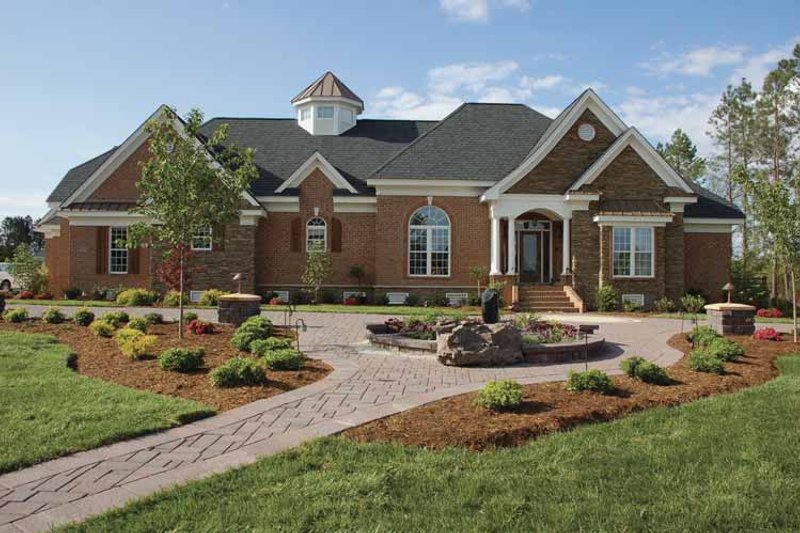 Dream House Plan - Exterior - Front Elevation 6 for Country House Plan #952-78 - 5 bed, 4 bath