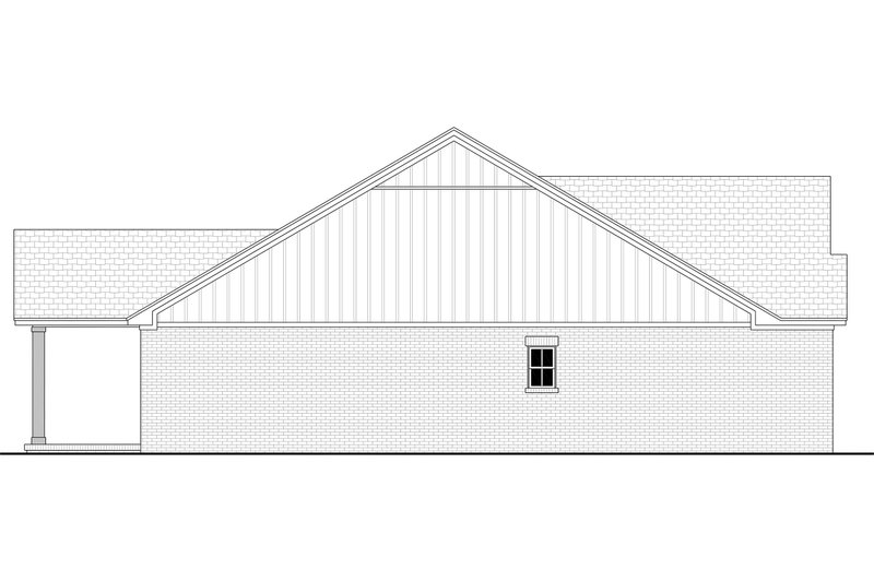 Dream House Plan - Exterior - Other Elevation for Farmhouse House Plan #430-441 - 3 bed, 2 bath