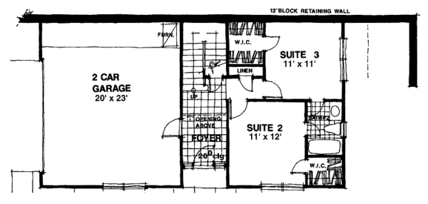 Architectural House Design - Country Floor Plan - Main Floor Plan #1007-50