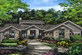 Prairie Style House Plan - 3 Beds 2.5 Baths 2115 Sq/Ft Plan #929-1001 Exterior - Front Elevation