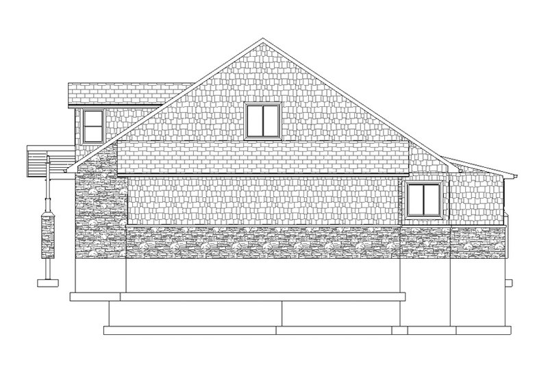 Dream House Plan - Exterior - Other Elevation for Ranch House Plan #1060-6 - 3 bed, 3 bath