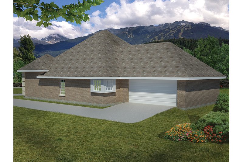 Dream House Plan - Floor Plan - Other Floor for Mediterranean House Plan #1061-1 - 3 bed, 2 bath
