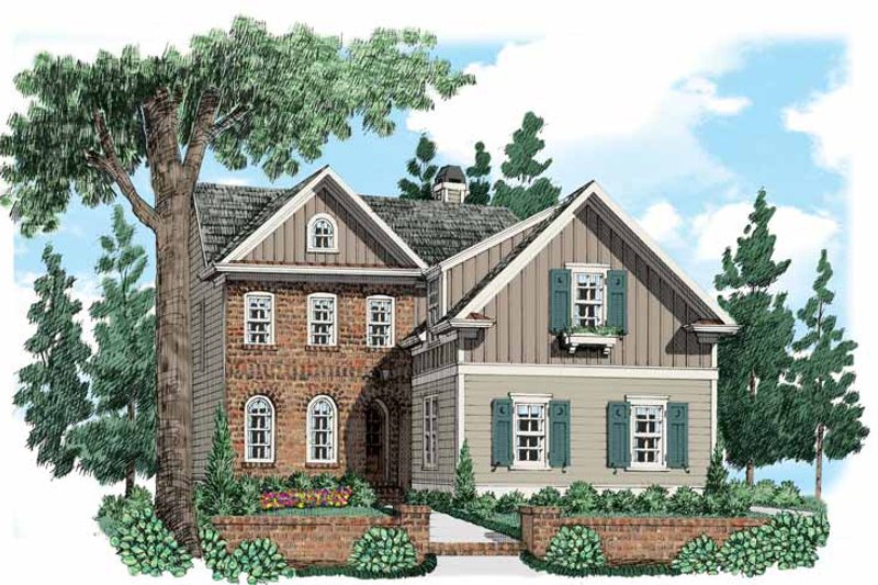 Dream House Plan - Traditional Exterior - Front Elevation Plan #927-534