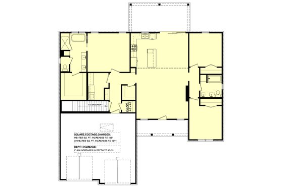 Floor Plan - Other Floor for Farmhouse House Plan #430-367 - 3 bed, 2 bath