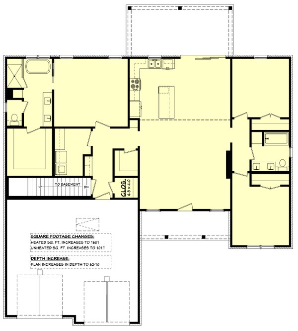 Farmhouse Floor Plan - Other Floor Plan #430-367