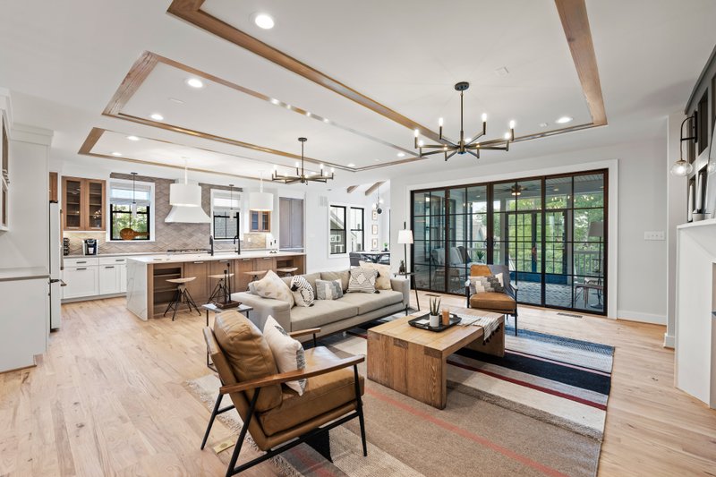 Architectural House Design - Interior - Family Room 2 for Farmhouse House Plan #1080-1 - 5 bed, 4 bath