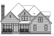Traditional Style House Plan - 4 Beds 2.5 Baths 2828 Sq/Ft Plan #929-564 