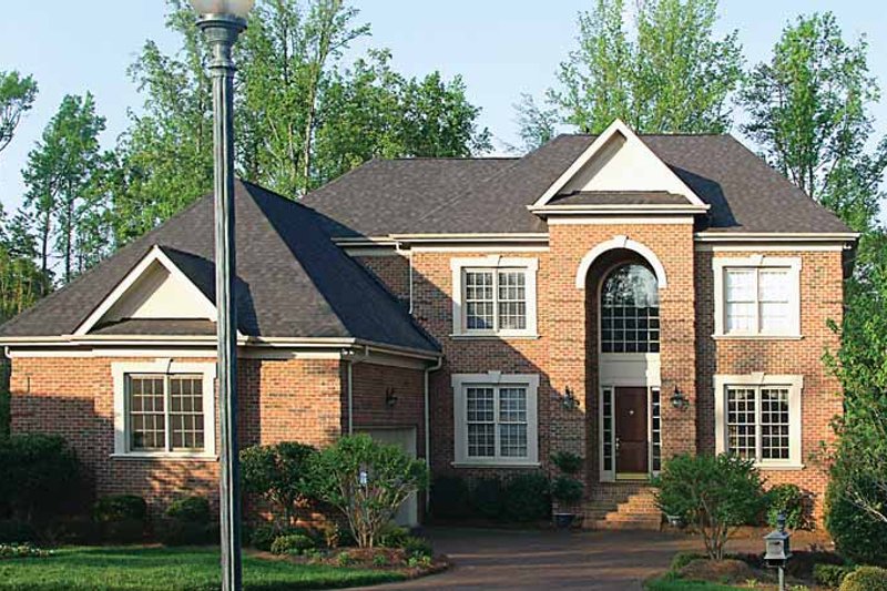 Dream House Plan - Colonial Exterior - Front Elevation Plan #453-362