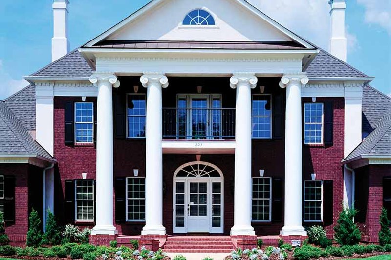 Dream House Plan - Exterior - Front Elevation 4 for Classical House Plan #45-413 - 4 bed, 4 bath