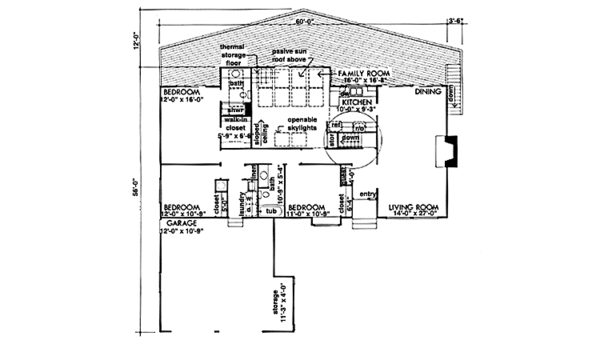 Home Plan - Ranch Floor Plan - Main Floor Plan #320-1330