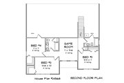 Cottage Style House Plan - 4 Beds 3.5 Baths 2045 Sq/Ft Plan #513-2361 Floor 