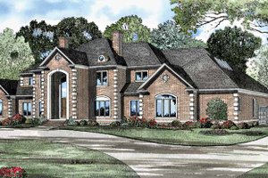 Traditional Exterior - Front Elevation Plan #17-3127