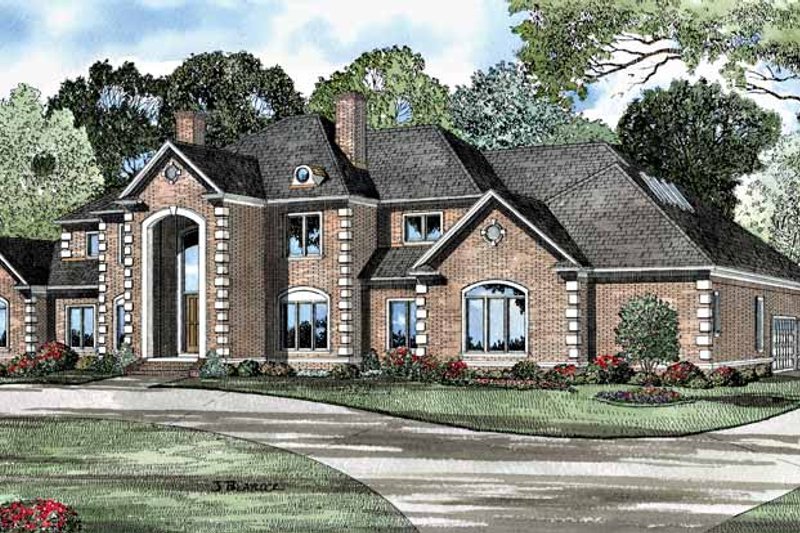 Home Plan - Traditional Exterior - Front Elevation Plan #17-3127