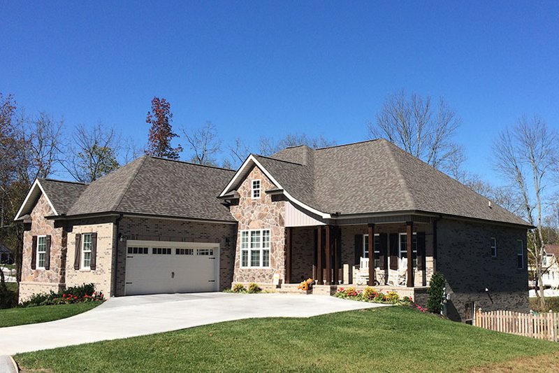 House Blueprint - Exterior - Front Elevation 6 for Craftsman House Plan #927-566 - 3 bed, 2.5 bath