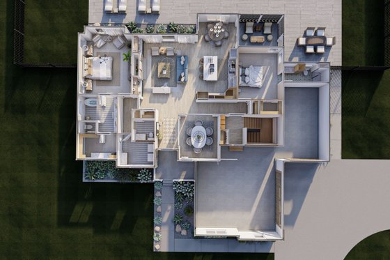 Interior - Other for Cottage House Plan #455-116 - 2 bed, 2.5 bath