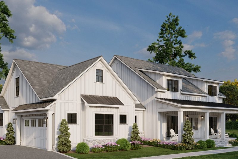 Home Plan - Exterior - Other Elevation 2 for Farmhouse House Plan #923-410 - 3 bed, 2.5 bath