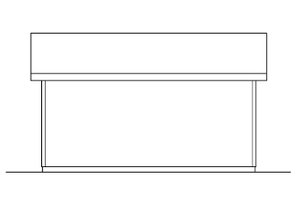 Craftsman Exterior - Other Elevation Plan #124-1089