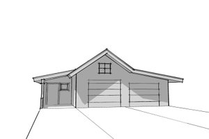 Exterior - Other Elevation 1 for Modern House Plan #902-3 - 4 bed, 4 bath