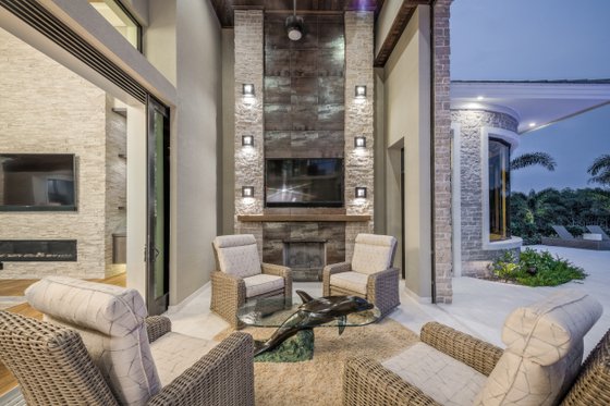 Exterior - Outdoor Living for Contemporary House Plan #930-548 - 4 bed, 4.5 bath