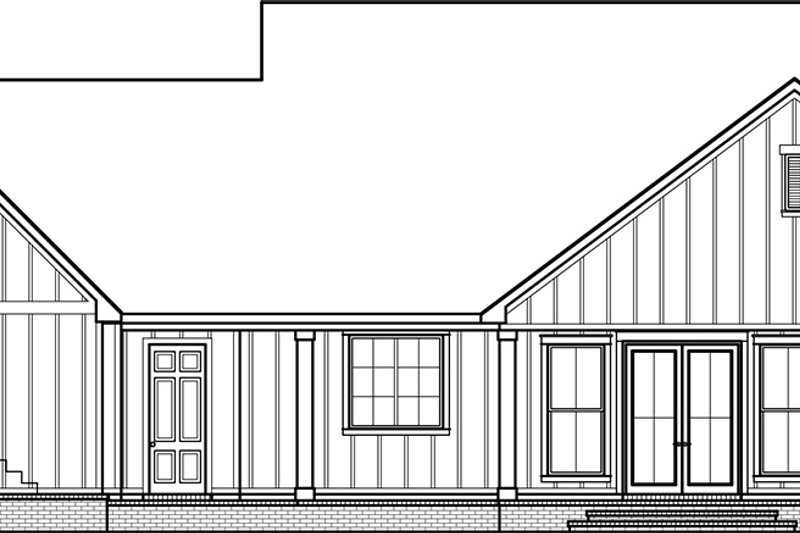 Home Plan - Optional Rear Garage