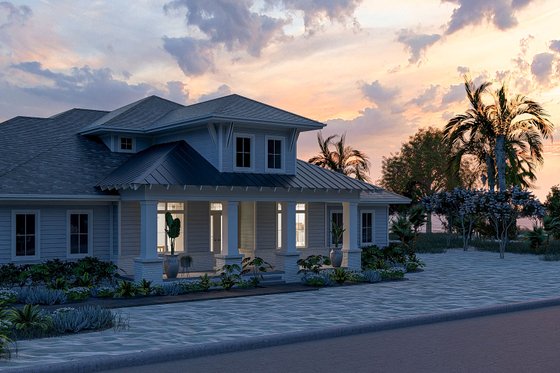 Exterior - Other Elevation for Cottage House Plan #455-210 - 4 bed, 3 bath