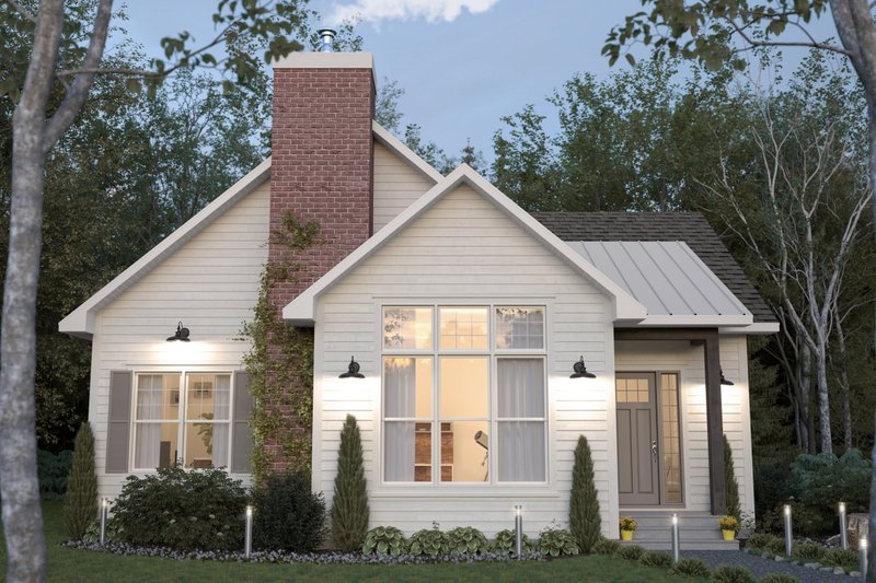 Dream House Plan - Exterior - Front Elevation 5 for Craftsman House Plan #23-2843 - 3 bed, 2 bath
