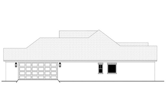 Exterior - Other Elevation 1 for Traditional House Plan #430-214 - 3 bed, 2 bath