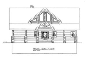 Craftsman Exterior - Front Elevation Plan #117-692