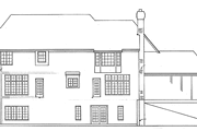 Tudor Style House Plan - 4 Beds 4.5 Baths 3710 Sq/Ft Plan #405-325 