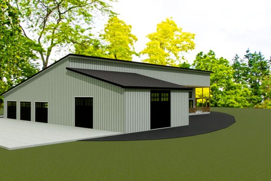 Photo 3 for Barndominium House Plan #1109-27 - 3 bed, 2.5 bath