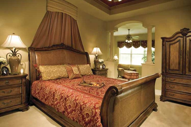 Home Plan - Interior - Master Bedroom for European House Plan #930-361 - 4 bed, 4.5 bath