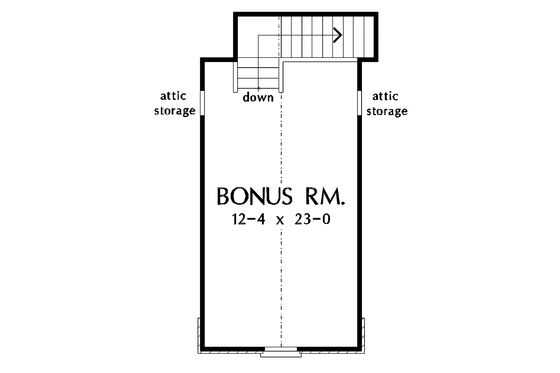 Floor Plan - Other Floor for Country House Plan #929-331 - 4 bed, 2.5 bath