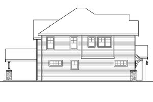 Exterior - Other Elevation for Traditional House Plan #124-1033 - 4 bed, 4 bath