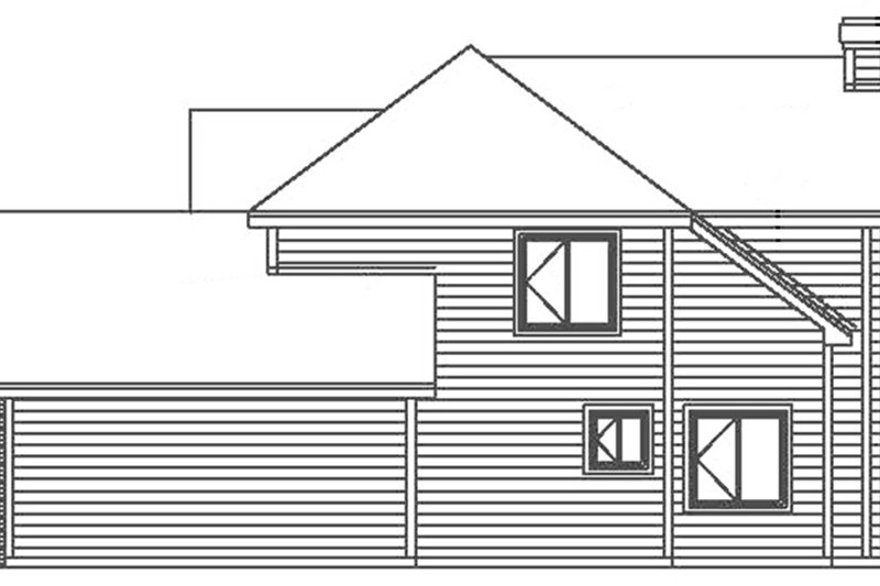Home Plan - Exterior - Other Elevation for Country House Plan #300-138 - 3 bed, 2.5 bath