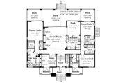 Mediterranean Style House Plan - 3 Beds 3 Baths 2494 Sq/Ft Plan #930-162 