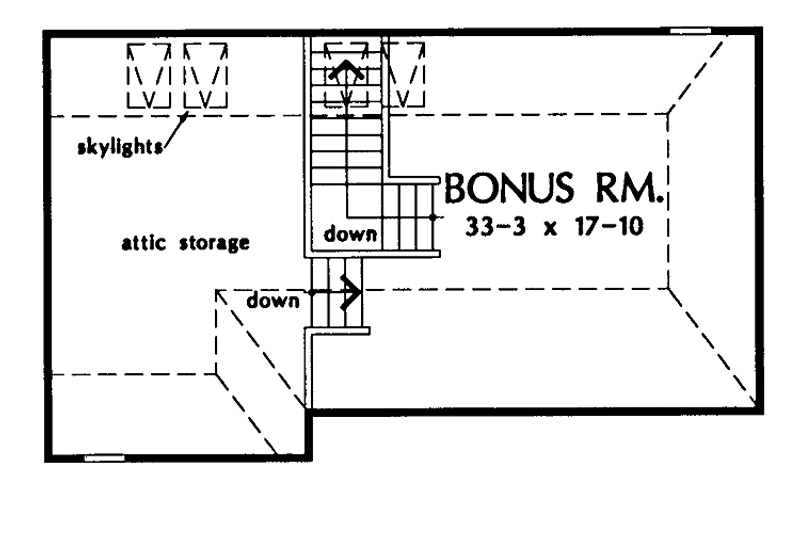 Home Plan - Floor Plan - Other Floor for Country House Plan #929-153 - 4 bed, 2.5 bath