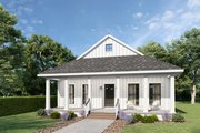 Barndominium Style House Plan - 2 Beds 1 Baths 890 Sq/Ft Plan #44-222 