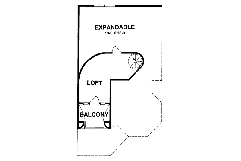 Home Plan - Floor Plan - Other Floor for Victorian House Plan #952-24 - 3 bed, 2.5 bath